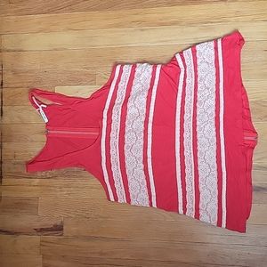 Kimchi Blue Lace Zip Tank